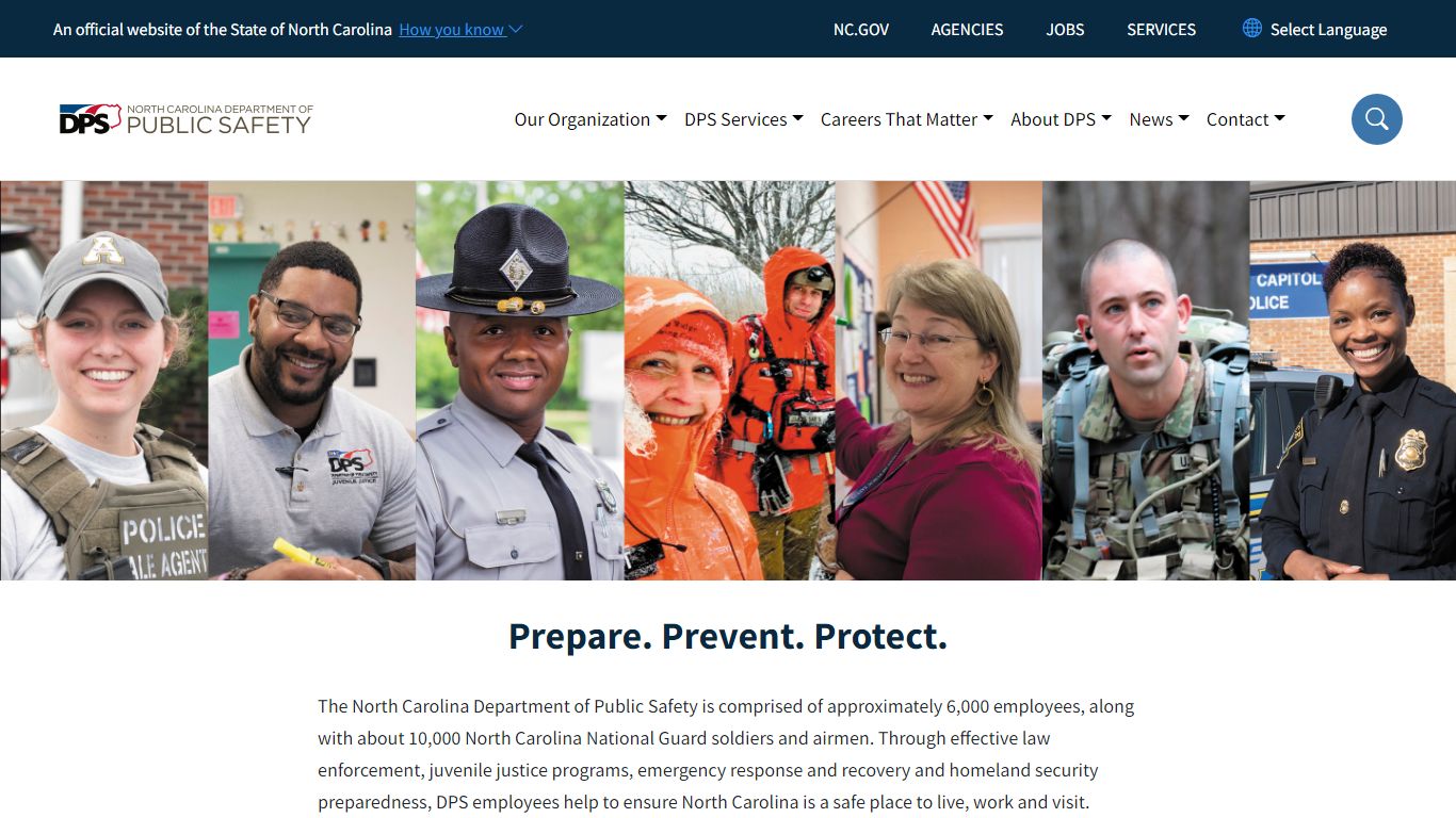 Homepage | NC DPS